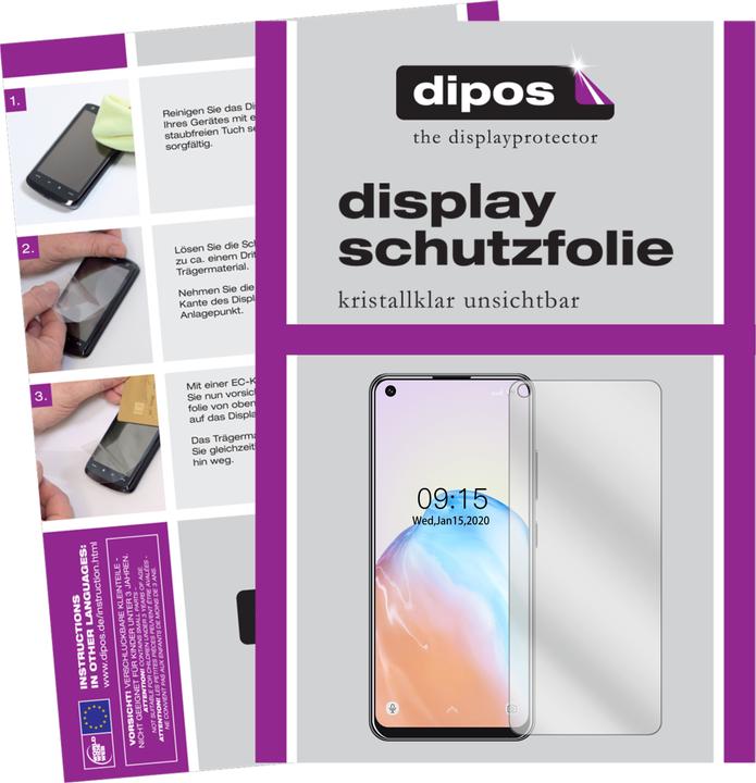 Dipos FLEX Pellicola Protettiva Per Oukitel C17 PRO (3 Pezzi) - Full Cover 3D, Anti-urto, Garanzia 10 Anni
