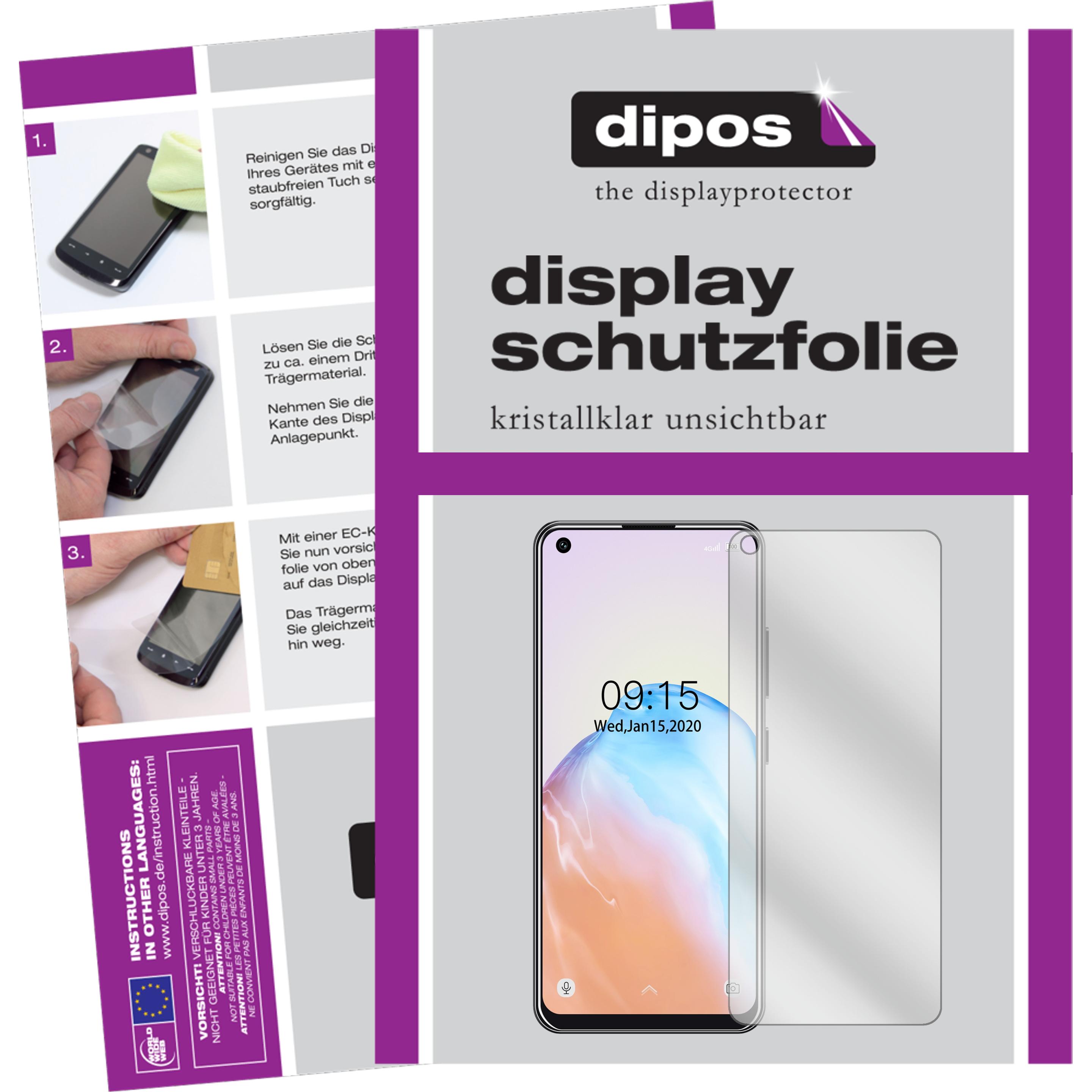 Dipos Displayschutzfolie Crystalclear (6 Stück, Oukitel C18 Pro), Smartphone Schutzfolie, Transparent