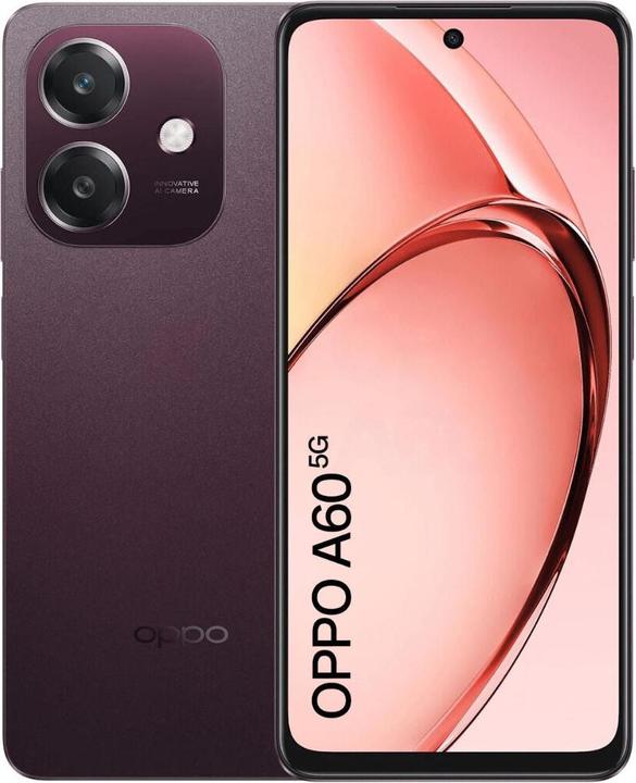 Produktbild OPPO A60 5G (128 GB, Nebula Red, 6.67", Dual SIM)