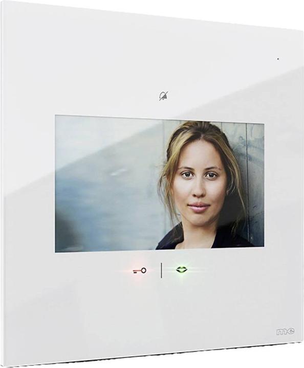 M-E ME VDV-1007 W - Video-Innenstation weiss (Funk)