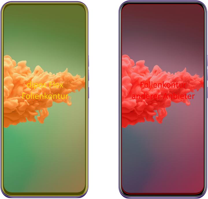 Actual product image Dipos Screen Protector Full-Cover 3D (3 Piece, ZTE A20 5G)
