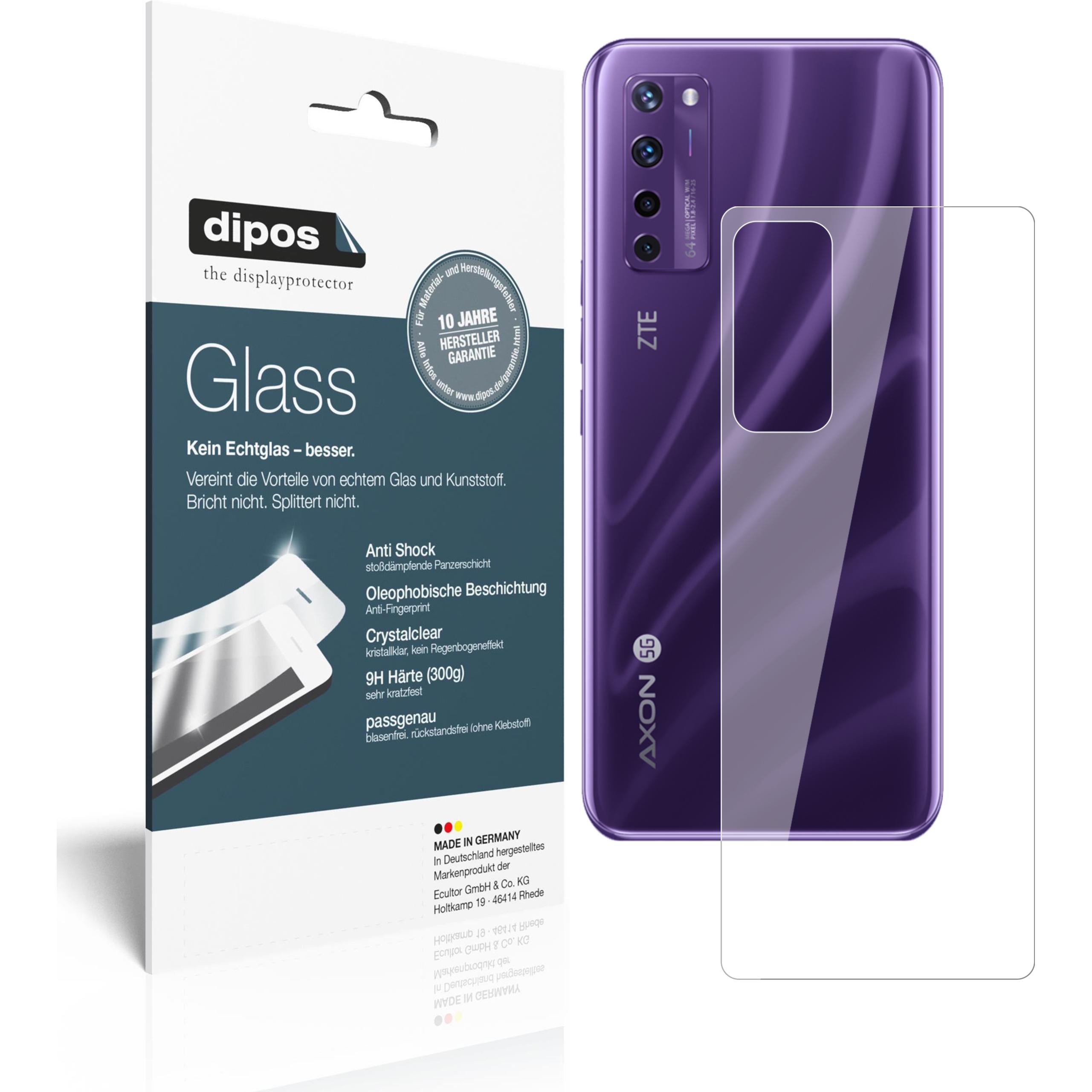 Dipos Displayschutz Anti-Shock (2 Stück, ZTE Axon 20), Smartphone Schutzfolie, Transparent