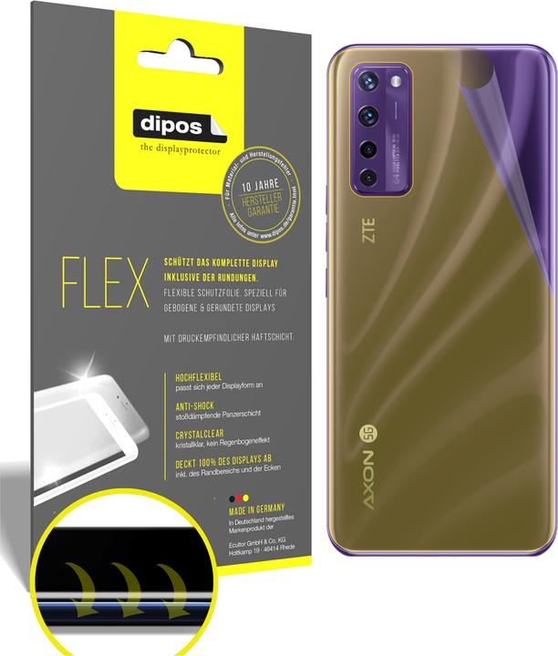 Immagine prodotto Dipos Pellicola Protettiva Full-Cover 3D (2 Pezzo/i, ZTE Axon 20)