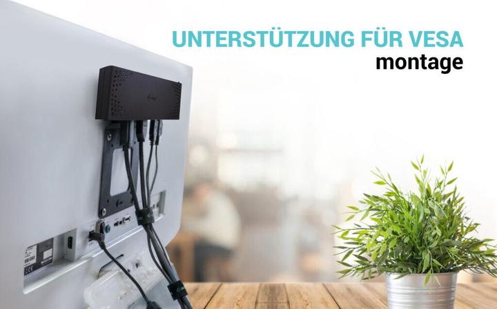 Produktbild i-tec USB 3.0 / USB-C / Thunderbolt Dual Display Docking Station + Power Delivery 100W (USB-C, 12 Ports)