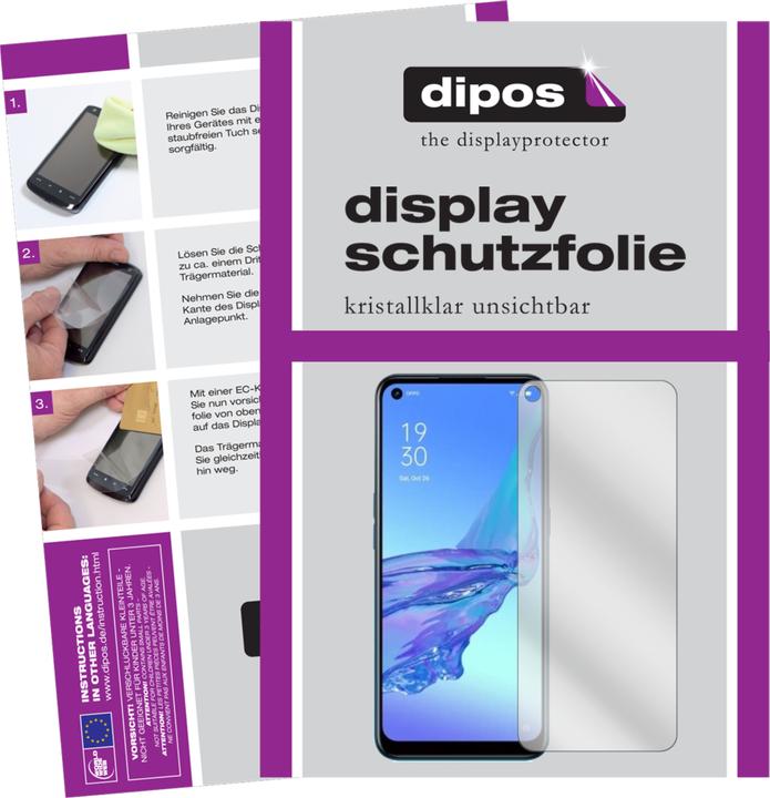Actual product image Dipos Screen Protector Crystalclear (5 pcs., Oppo A53 (2020))