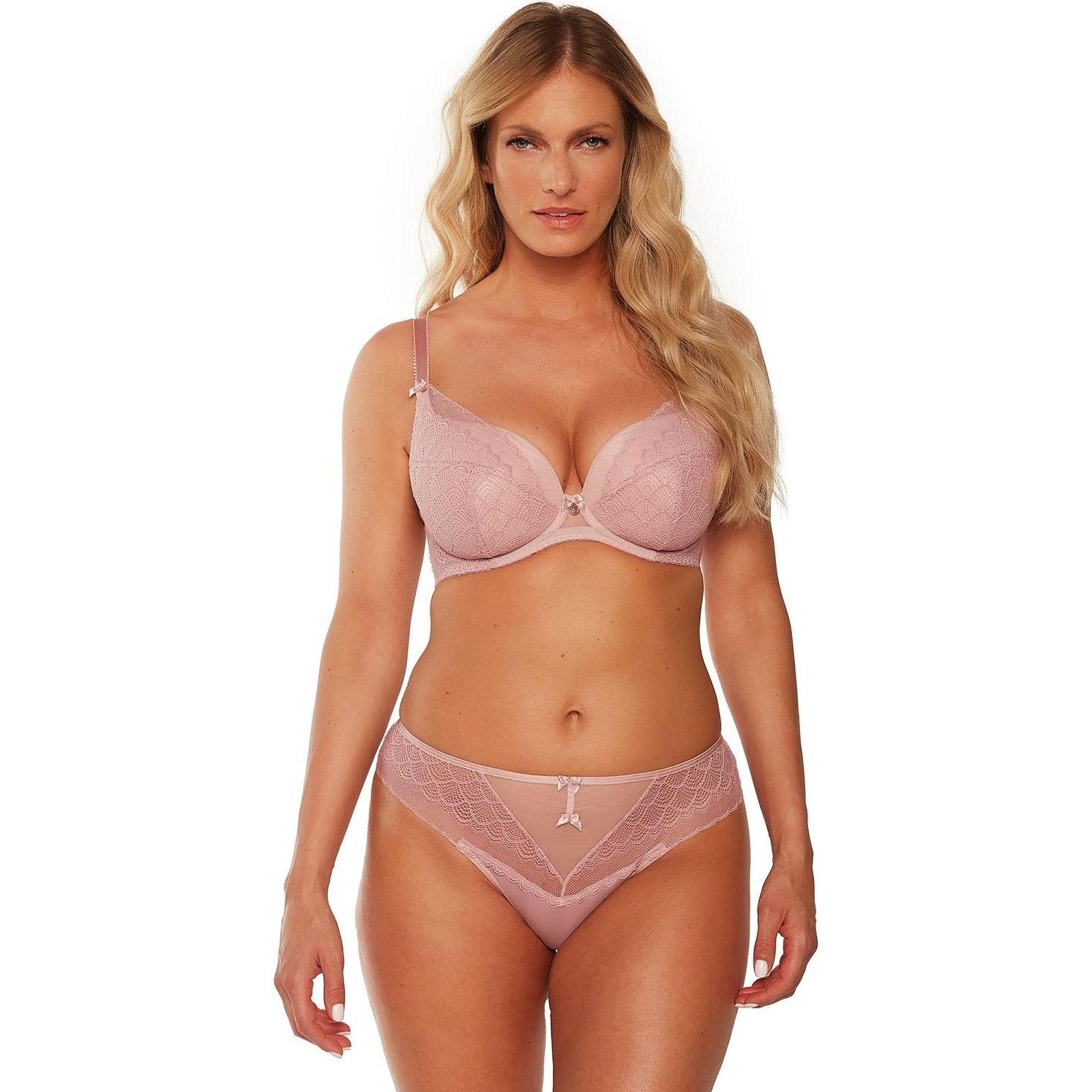 Thumbnail - Gaia, BH, BH wattiert model, Rosa, (70 D)