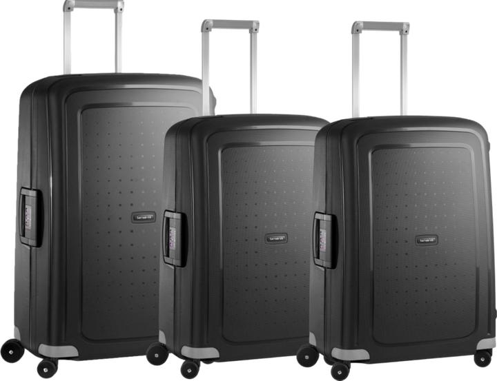 Produktbild Samsonite S'cure Spinner 75+69+69 cm Black Kofferset (79 l)