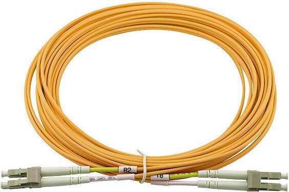 Actual product image BlueOptics Duplex fibre optic patch cable LC-LC multimode OM2 1 metre (CAT7, 1 m)