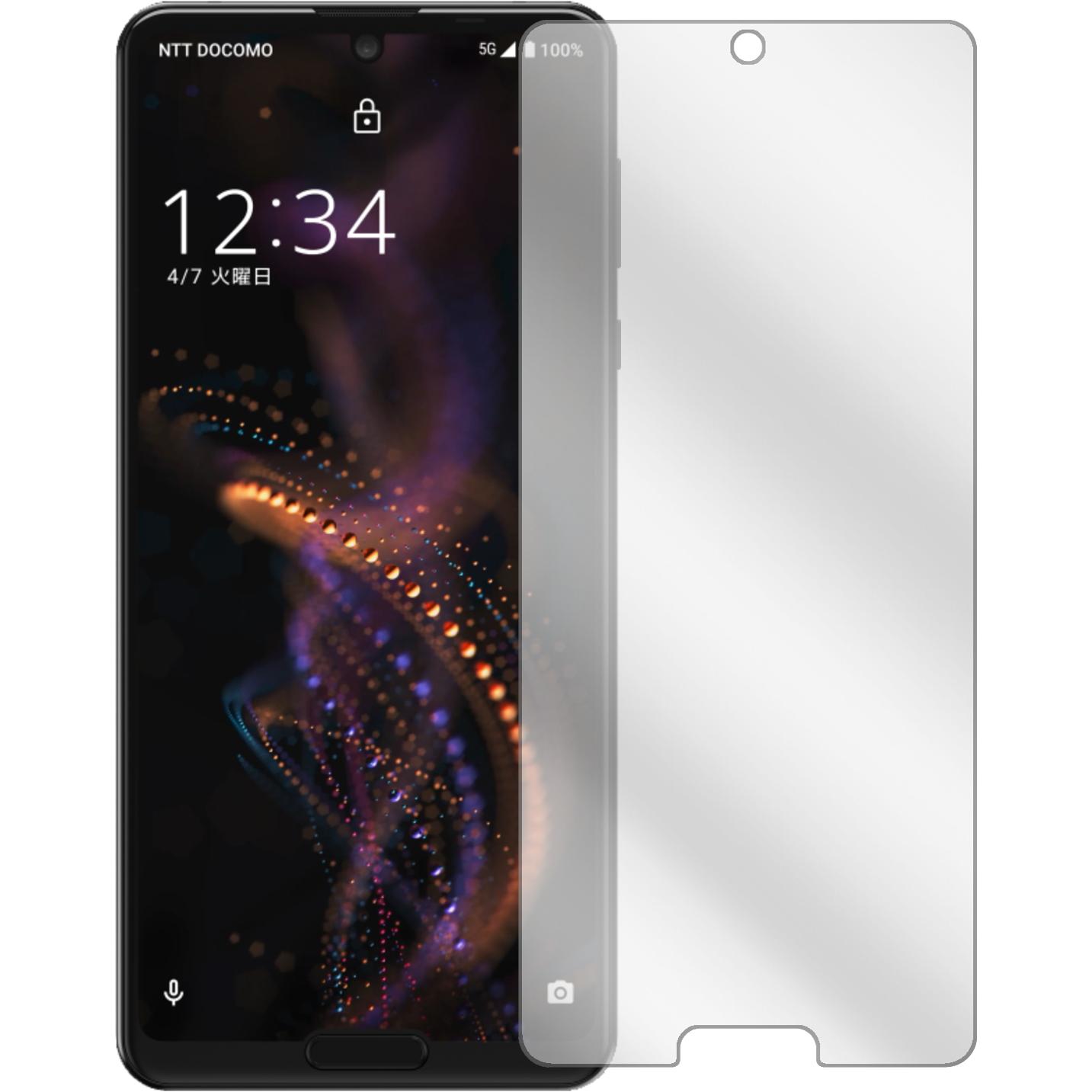 Thumbnail - Dipos Displayschutzfolie Crystalclear (2 Stück, Sharp Aquos R5G), Smartphone Schutzfolie, Transparent