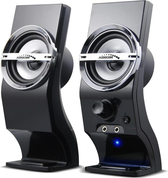 Immagine prodotto Audiocore altoparlanti per computer, USB, nero