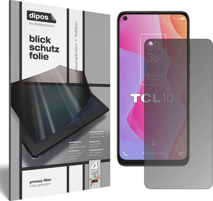 Produktbild Dipos Blickschutzfolie 4-Way Privacy (Tcl 10l)