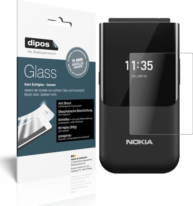 brotect Protective Glass Screen Protector for Nokia 2720 Flip Screen