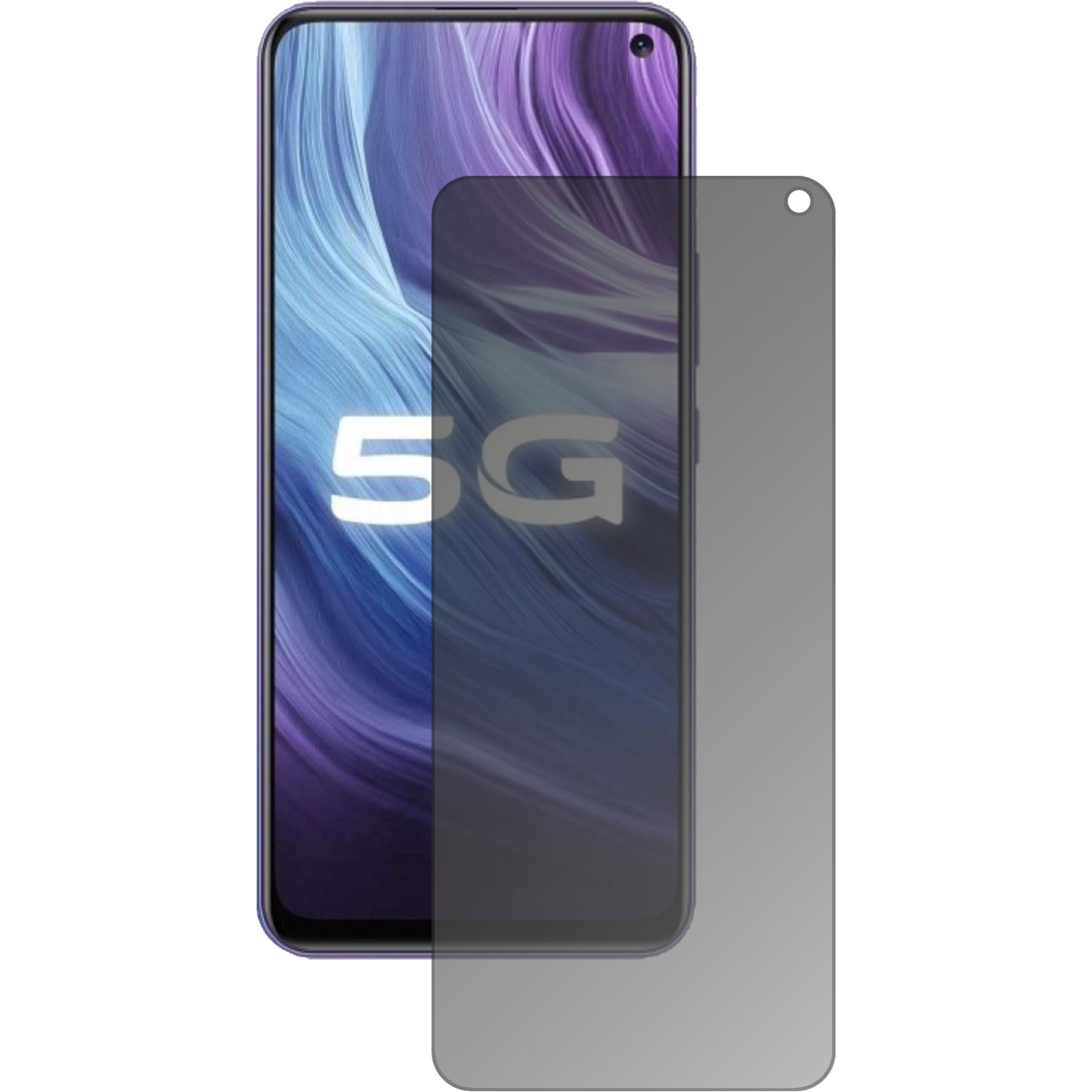 Thumbnail - Dipos Blickschutzfolie 4-Way Privacy (1 Stück, Vivo Z6 5G), Smartphone Schutzfolie, Transparent