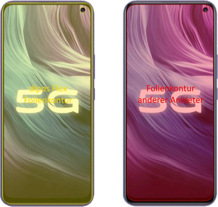 Produktbild Dipos Displayschutzfolie Full-Cover 3D (Vivo Z6 5G)