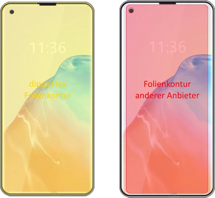 Produktbild Dipos Displayschutzfolie Full-Cover 3D (Cubot X30)