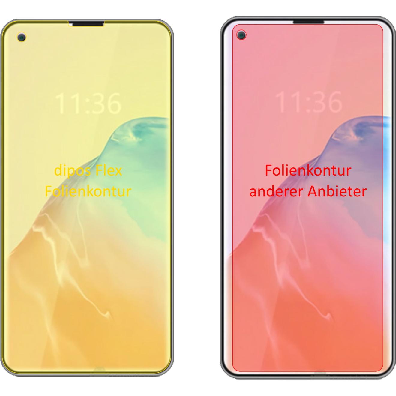Thumbnail - Dipos Displayschutzfolie Full-Cover 3D (3 Stück, Cubot X30), Smartphone Schutzfolie, Transparent