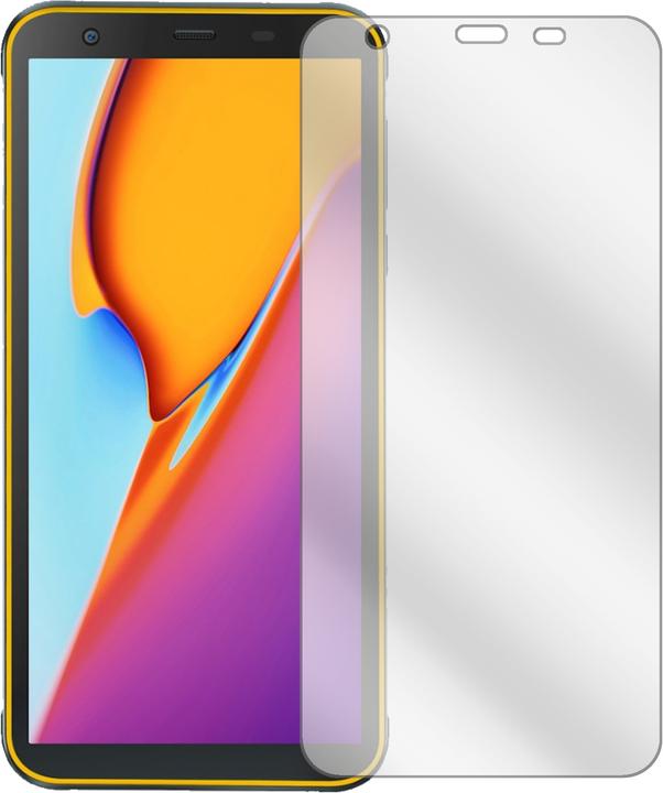 Actual product image Dipos Screen Protector Crystalclear (6 Piece, Blackview BV6300 Pro)