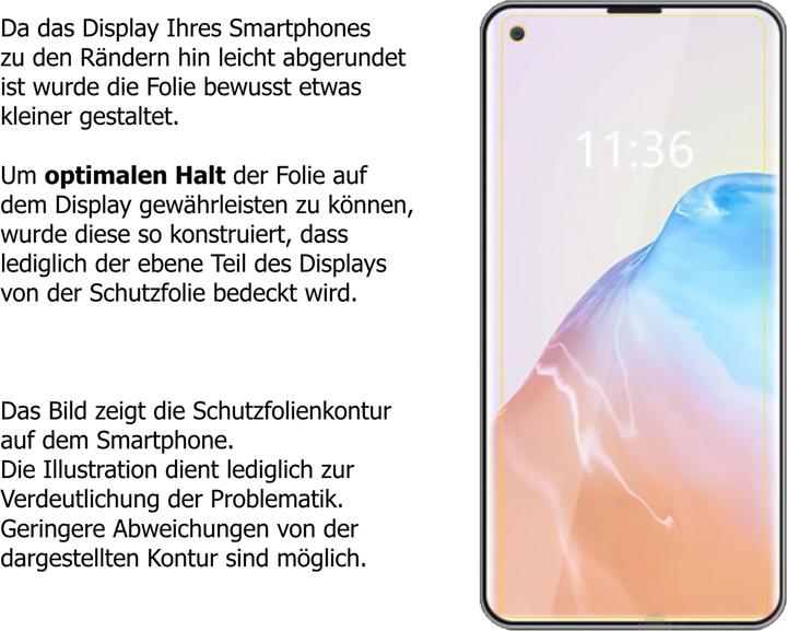Actual product image Dipos Screen Protector Crystalclear (2 Piece, Cubot X30)