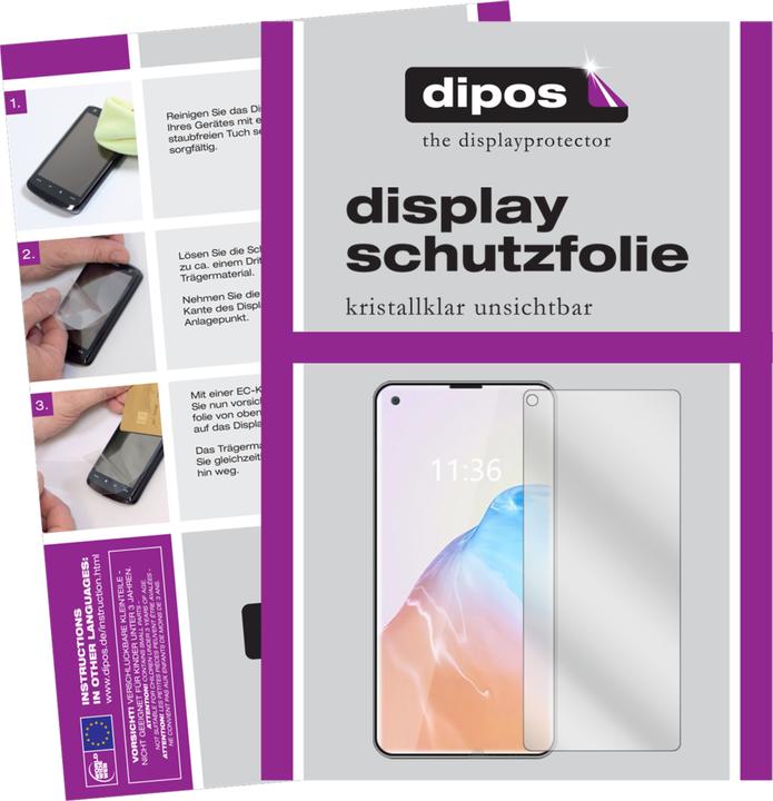 Dipos Displayschutzfolie Crystalclear (2 Stück, Cubot X30)