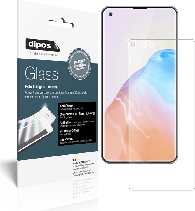 Brotect AirGlass Pellicola Opaca Per Cubot X30 - Anti-Riflesso, Durezza 9H, Made In Germany - 3