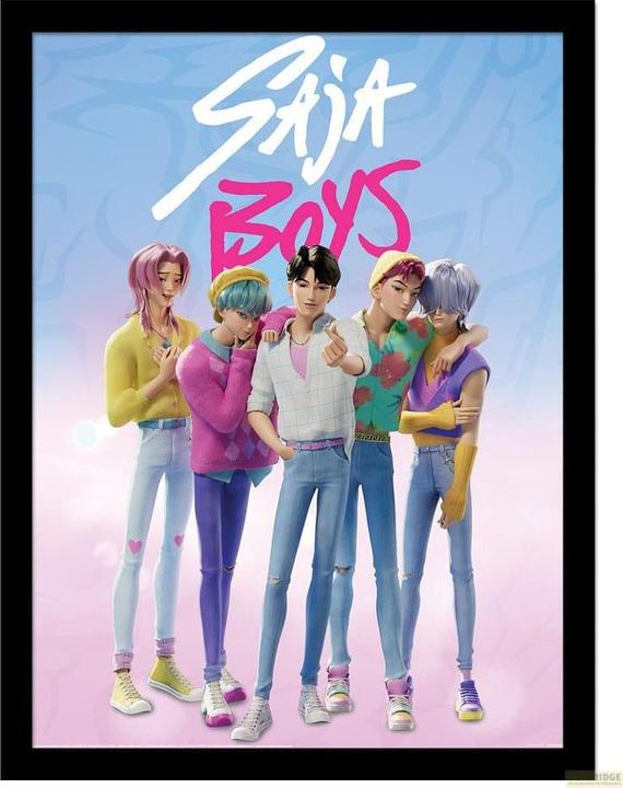 Actual product image Pyramid KPop Demon Hunters - Saja Boys (30 x 40 cm)