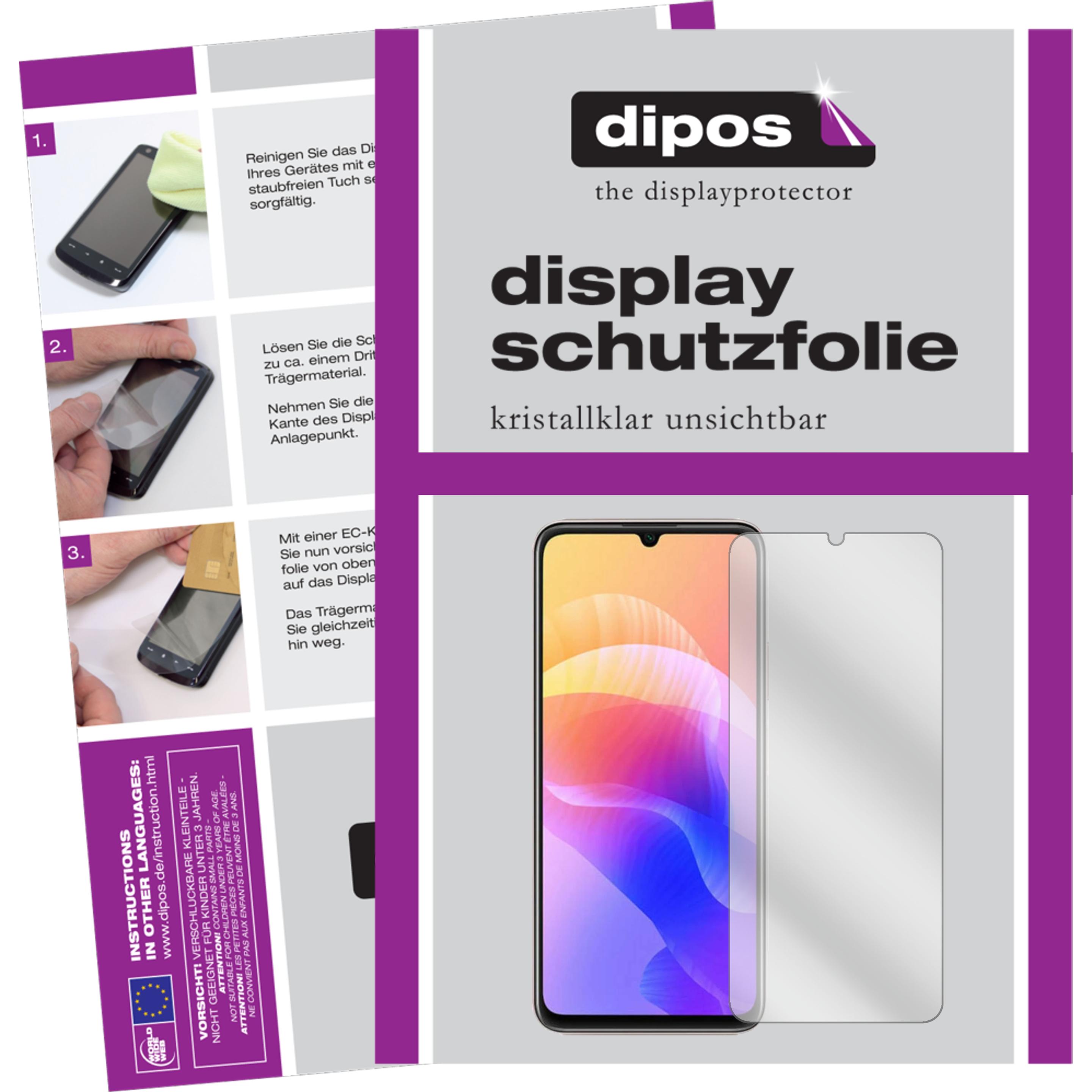 Dipos Displayschutzfolie Crystalclear (6 Stück, Huawei Enjoy 20 5G), Smartphone Schutzfolie, Transparent
