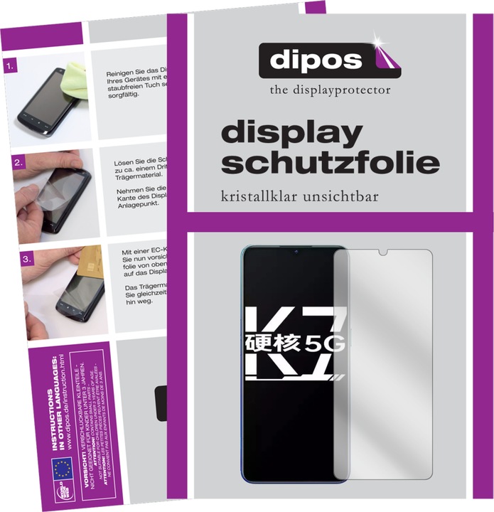 Immagine prodotto Dipos Pellicola Protettiva (1 Pezzo/i, Oppo K7 5G)