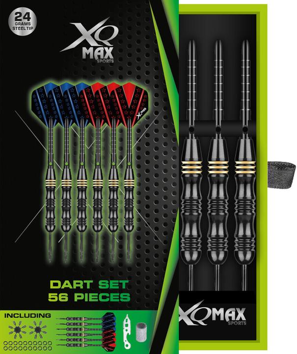 Produktbild FTM Dartpfeile-Set, 56-teilig, Gewicht: 24 g (24 g)