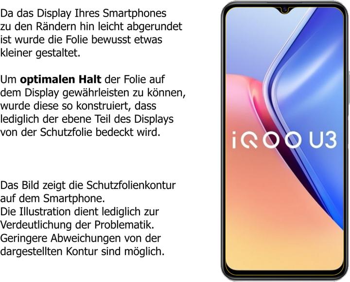 Produktbild Dipos Displayschutzfolie Crystalclear (Vivo iQOO U3)
