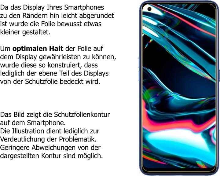 Actual product image Dipos Screen Protector Anti-Glare (6 Piece, Realme 7 Pro)