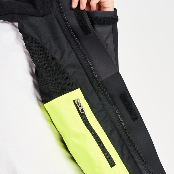 Produktbild Tribord Regenjacke Segeljacke Kinder wasserdicht winddicht - Sailing 300 dunkelgrau (140)