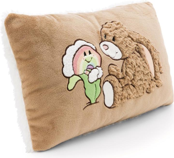 Image du produit NICI 62335 Kissen Hase Lopino 43x25cm GREEN