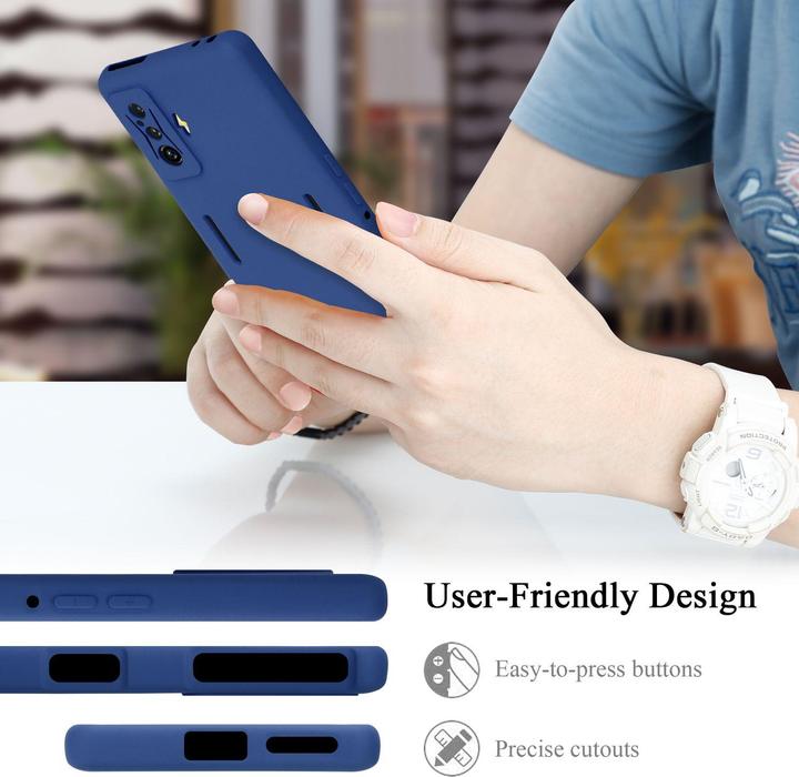 Produktbild Cadorabo Hülle für Xiaomi Poco F4 GT TPU im Liquid Schutz Silikon Design (Xiaomi Poco F4 GT)