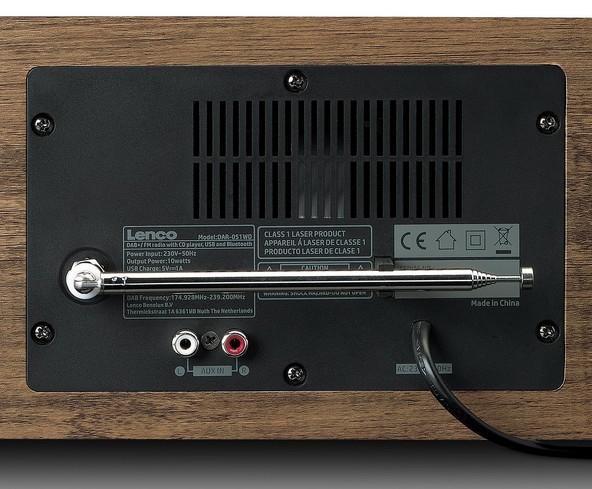 Actual product image Lenco DAR-051 (DAB+, FM, Bluetooth)