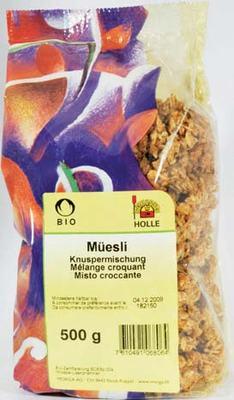 Actual product image Holle Muesli crunchy mix organic (500 g)