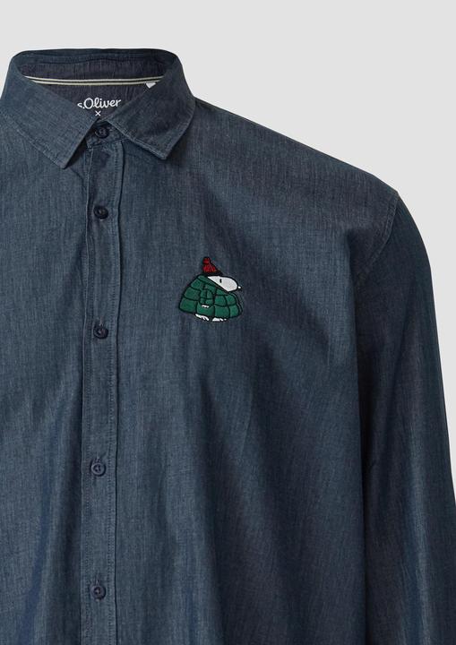 Immagine prodotto s.Oliver Hemd Regular Fit: Hemd mit Peanuts®-Motiv (3XL)