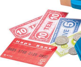 Actual product image Hape Cash register with scanner