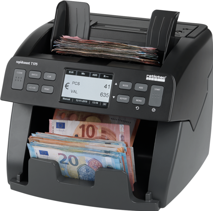 Produktbild ratiotec rapidcount T 575 (Geldscheinzähler)