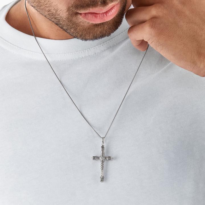 Image du produit Thomas Sabo Pendentif croix (Noirci, Argent sterling 925)