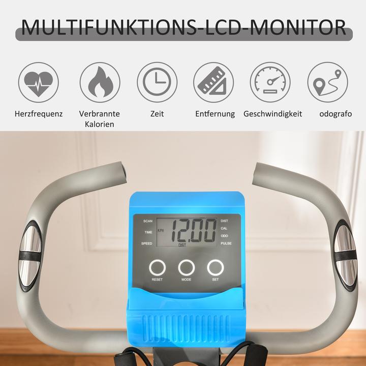 Actual product image Homcom Bike trainer with LCD display