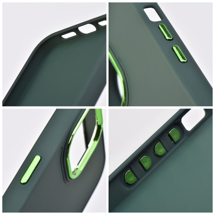 Produktbild OEM Back panel cover FRAME Case for Xiaomi Redmi 13C / POCO C65 green (Xiaomi Poco C65, Xiaomi Redmi 13C)