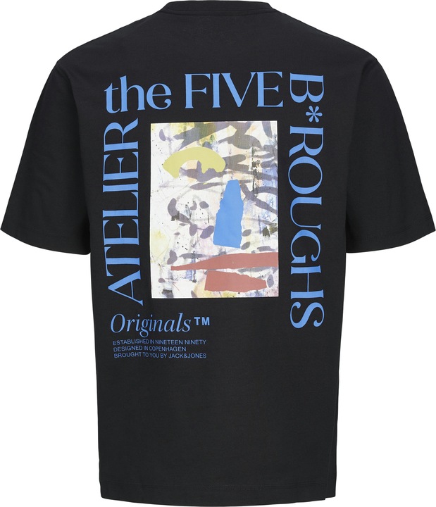 Produktbild Jack & Jones Jorbrooklyn Graphic Back Tee Ss C.N Ln (XS)