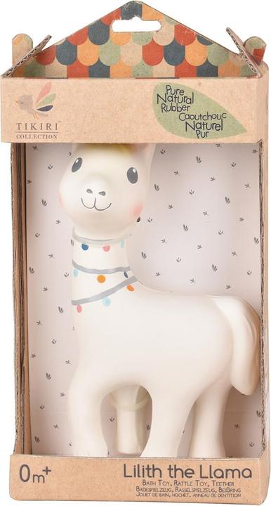 Actual product image Tikiri Rattle llama Lilith
