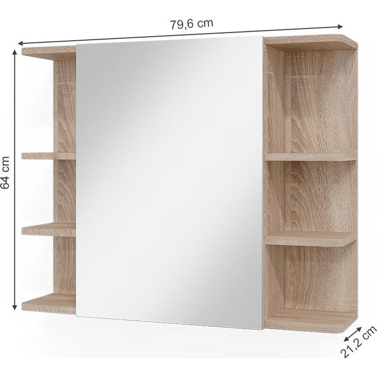Thumbnail - Vicco, Spiegelschrank, Fynn