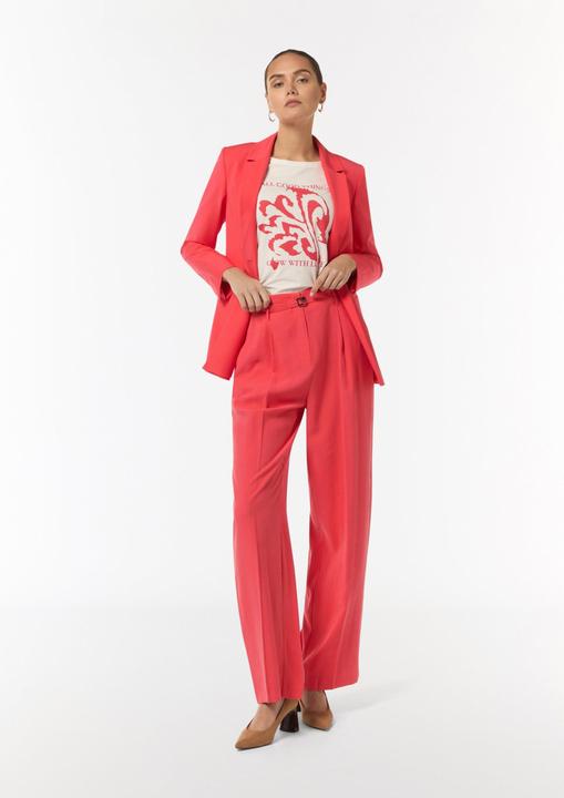 Produktbild Comma Hose Loose: Weite Hose aus Piqué (44)