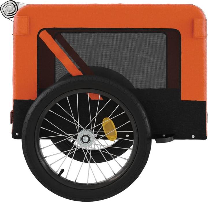 Actual product image vidaXL Fahrradanhänger Hund