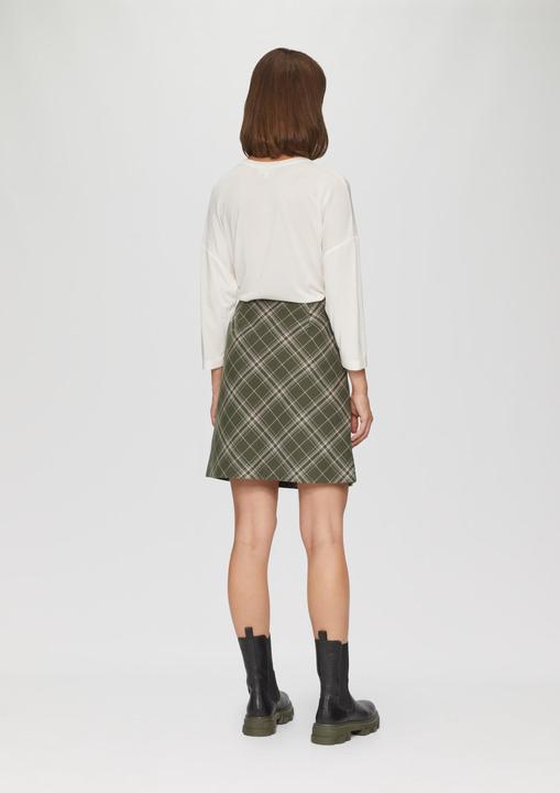 Produktbild s.Oliver Rock Kurzer Rock mit Web-Karo (46)