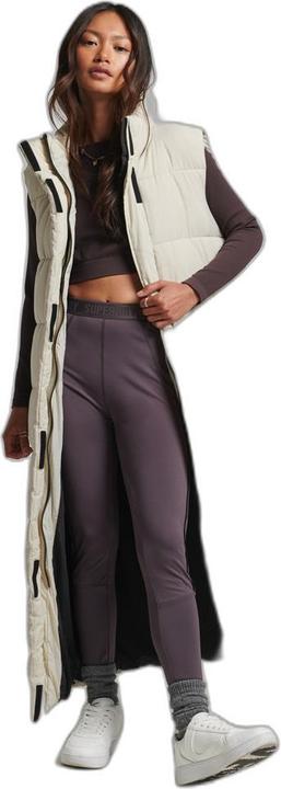 Produktbild Superdry lange ärellose daunenjacke ripstop (M)