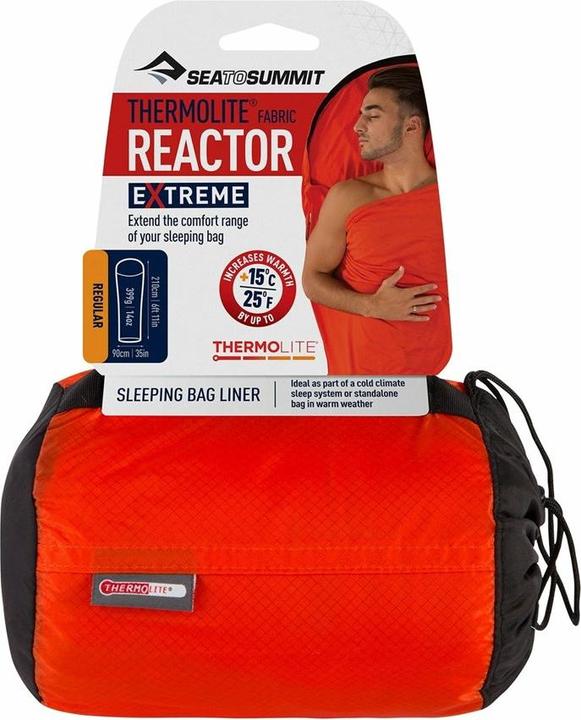 Sea To Summit Reactor Extreme Sleeping Bag Liner Mummy (198 cm)