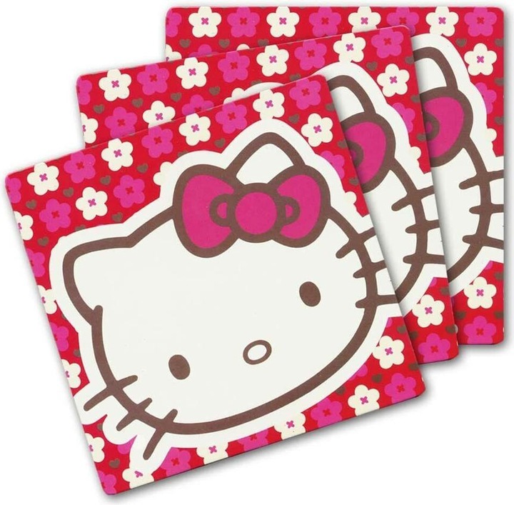 Hello Kitty Inviti (Confezione da 6) (6 pz.)